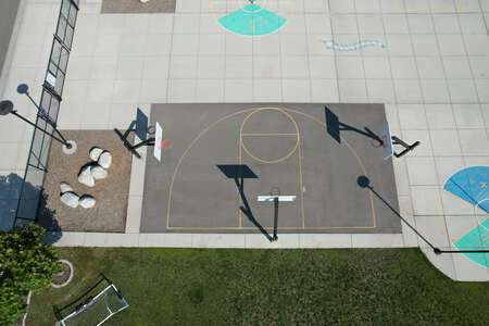 Northwest Expedition Academy Outdoor Basketball Courts in Coeur d' Alene