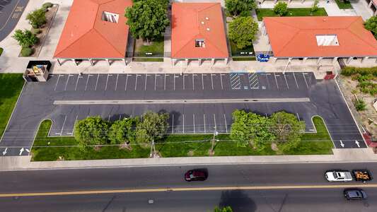 Parking Lot - Side, Long