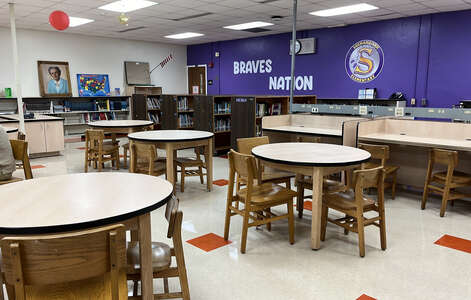 Shenandoah Elementary School Library in Miami