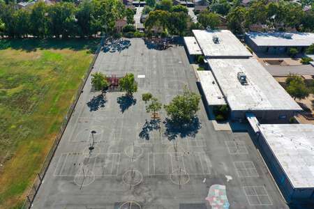 Walker Elementary School (SDUSD) Outdoor Basketball Courts in San Diego