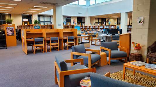 Mundy's Mill High School Library in Jonesboro