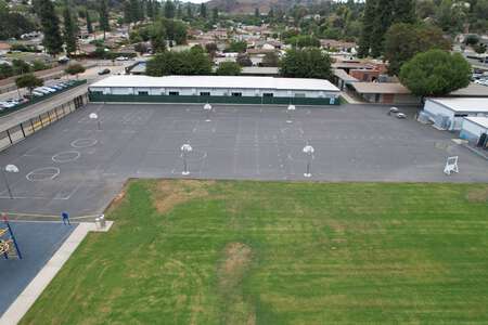 Golden Springs Elementary School Blacktop / Basketball Courts in Diamond Bar