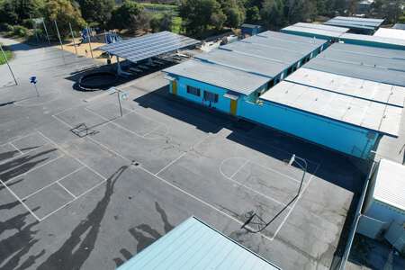 Del Mar Elementary School Outdoor Basketball Courts in Santa Cruz