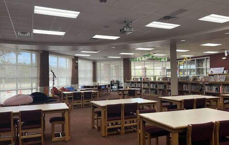 Achziger Elementary School Library in Mesquite