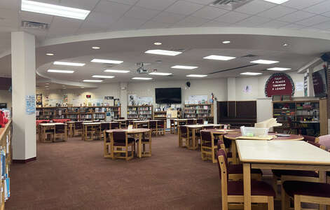 Achziger Elementary School Library in Mesquite