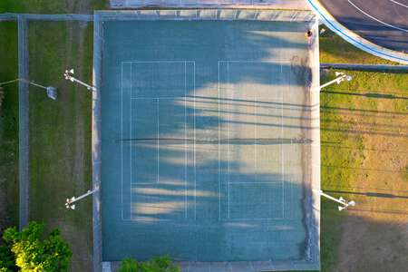 Allen Park Elementary School Tennis Courts in Fort Myers