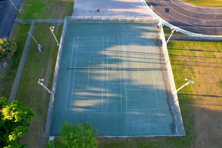 Allen Park Elementary School Tennis Courts in Fort Myers