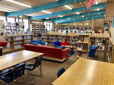 San Marcos High School Library in Santa Barbara