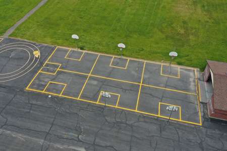 Gate City Elementary School Outdoor Basketball Courts in Pocatello