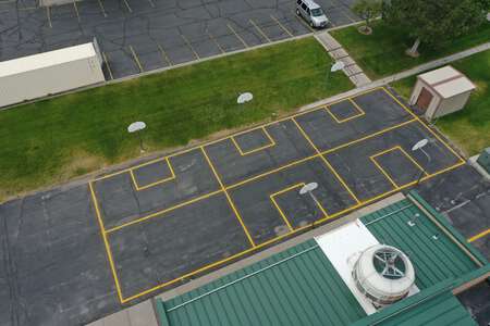Gate City Elementary School Outdoor Basketball Courts in Pocatello