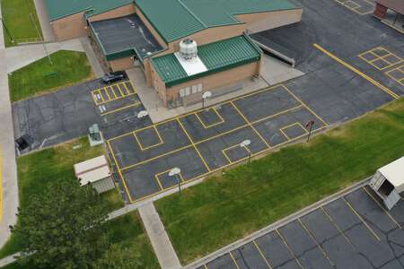 Gate City Elementary School Outdoor Basketball Courts in Pocatello