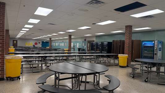 Putnam City West High School Cafeteria in Oklahoma City
