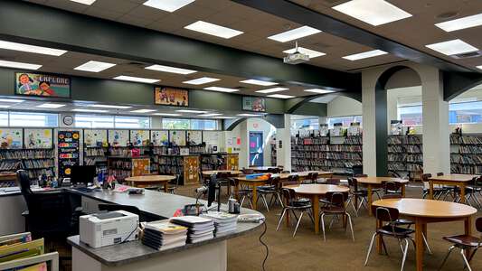 Edgewood Academy Library in Fort Myers