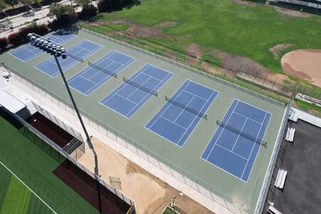 Pomona High School Tennis Courts in Pomona