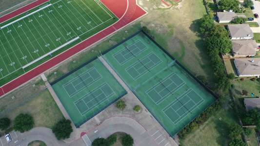 Creekview Middle School Tennis Courts in Fort Worth 2