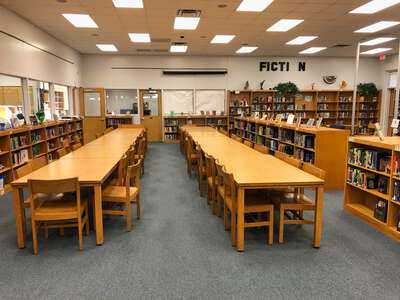 Silver Sands Middle School Library in Port Orange