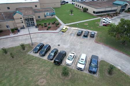 Hall Success Academy Parking Lot - Front in Houston 2