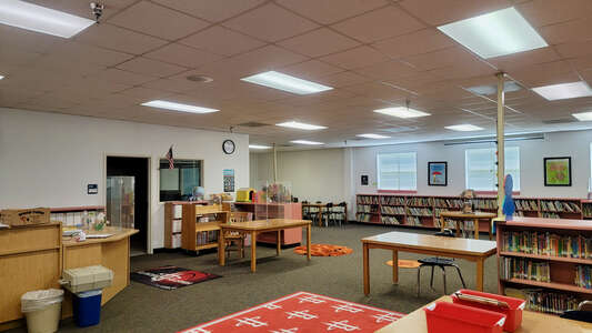 Carrillo Elementary School Library in Houston