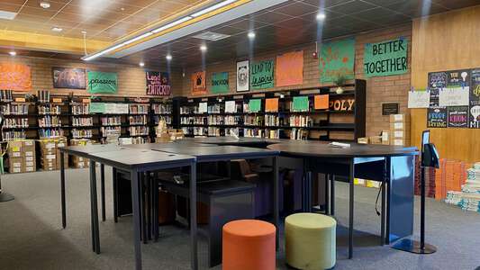 Riverside Polytechnic High School Library in Riverside 2