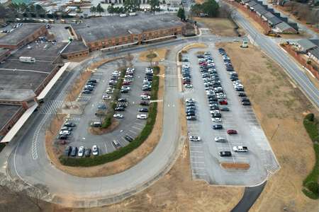 Winn Holt Elementary School Parking Lot - Main Front in Lawrenceville 2