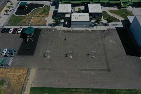 Futures High School Outdoor Basketball Courts 2 in Sacramento 3