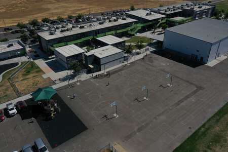 Futures High School Outdoor Basketball Courts 2 in Sacramento 2