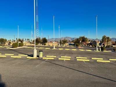 Veterans Tribute Career and Technical Academy Parking Lot in Las Vegas