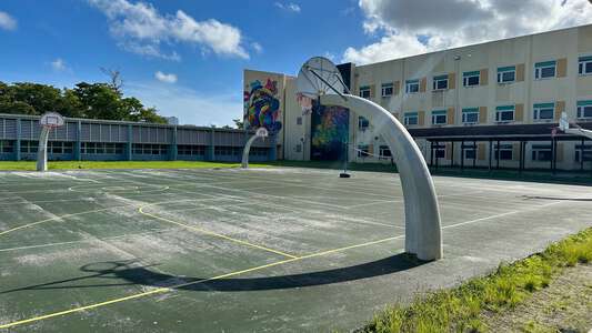 Citrus Grove K-8 Center Outdoor Basketball Courts in Miami