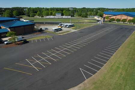 Smithfield-Selma High School Parking Lot - Football in Smithfield