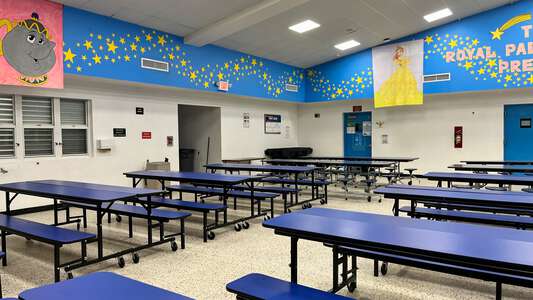 Royal Palm Elementary School Cafeteria in Miami 4