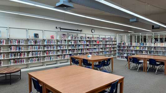 Bear Creek High School Library in Stockton