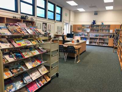 Mitchell Elementary School Library in Garden Grove