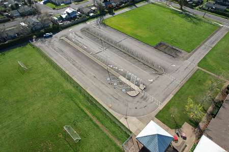 Thurston Middle School Parking Lot in Springfield