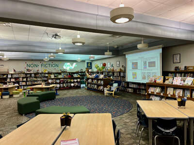 Shady Grove Elementary School Library in Keller