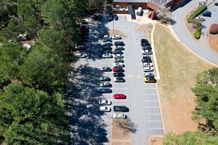 Hopkins Elementary School Parking Lot - Side in Lilburn 2