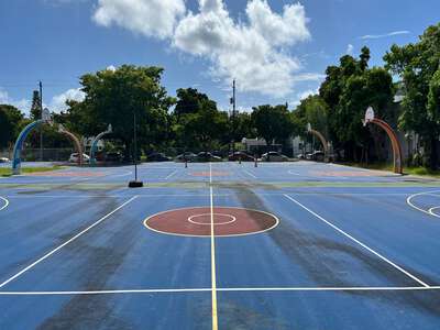 Jose De Diego Middle School Outdoor Basketball Courts in Miami