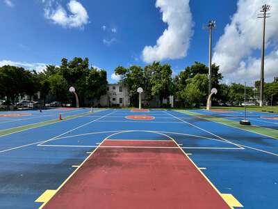 Jose De Diego Middle School Outdoor Basketball Courts in Miami