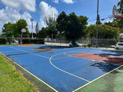 Jose De Diego Middle School Outdoor Basketball Courts in Miami