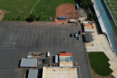 Pleasant Valley High School Outdoor Basketball Courts in Chico