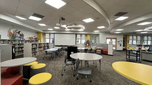 James M. Marlowe Elementary School Library in New Port Richey