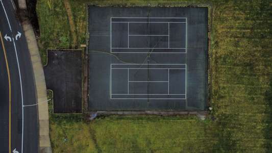 Lakeridge Middle School Tennis Courts in Lake Oswego