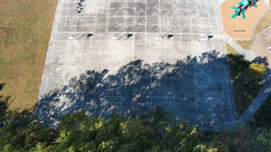 Diamond Springs Elementary School Outdoor Basketball Courts in Virginia Beach