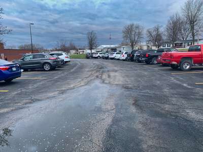 Rebecca Boone Elementary Parking Lot (Front) in Warrenton