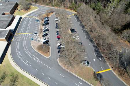 Corley Elementary School Parking Lot - Front in Lawrenceville 2
