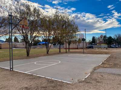 Governor Bent Elementary School Outdoor Basketball Courts in Albuquerque