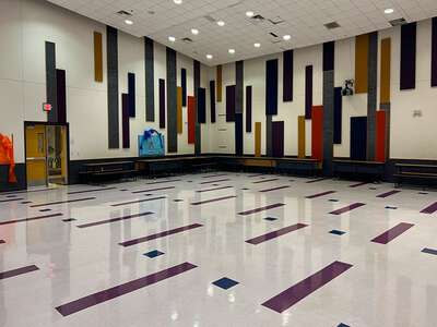 Oran M Roberts Elementary School Cafeteria in Dallas 2