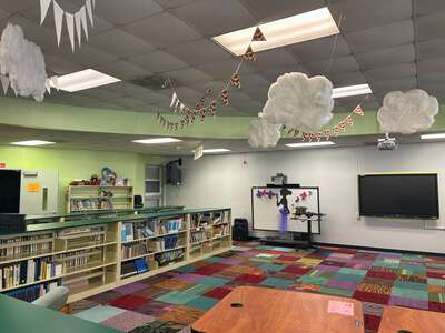 Maya Angelou Elementary School Library in Miami 2