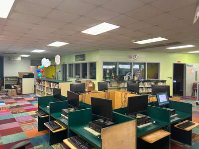 Maya Angelou Elementary School Library in Miami 4