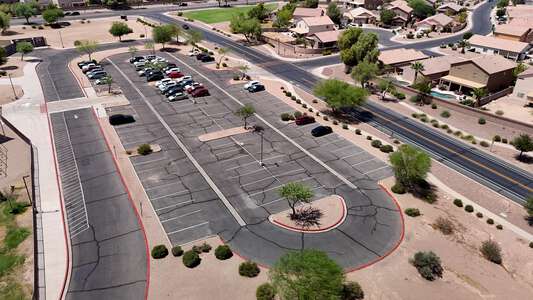 Butterfield Elementary School Parking Lot - Side in Maricopa
