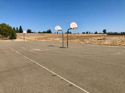 George Washington Carver School of Arts and Science Outdoor Basketball Courts in Sacramento
